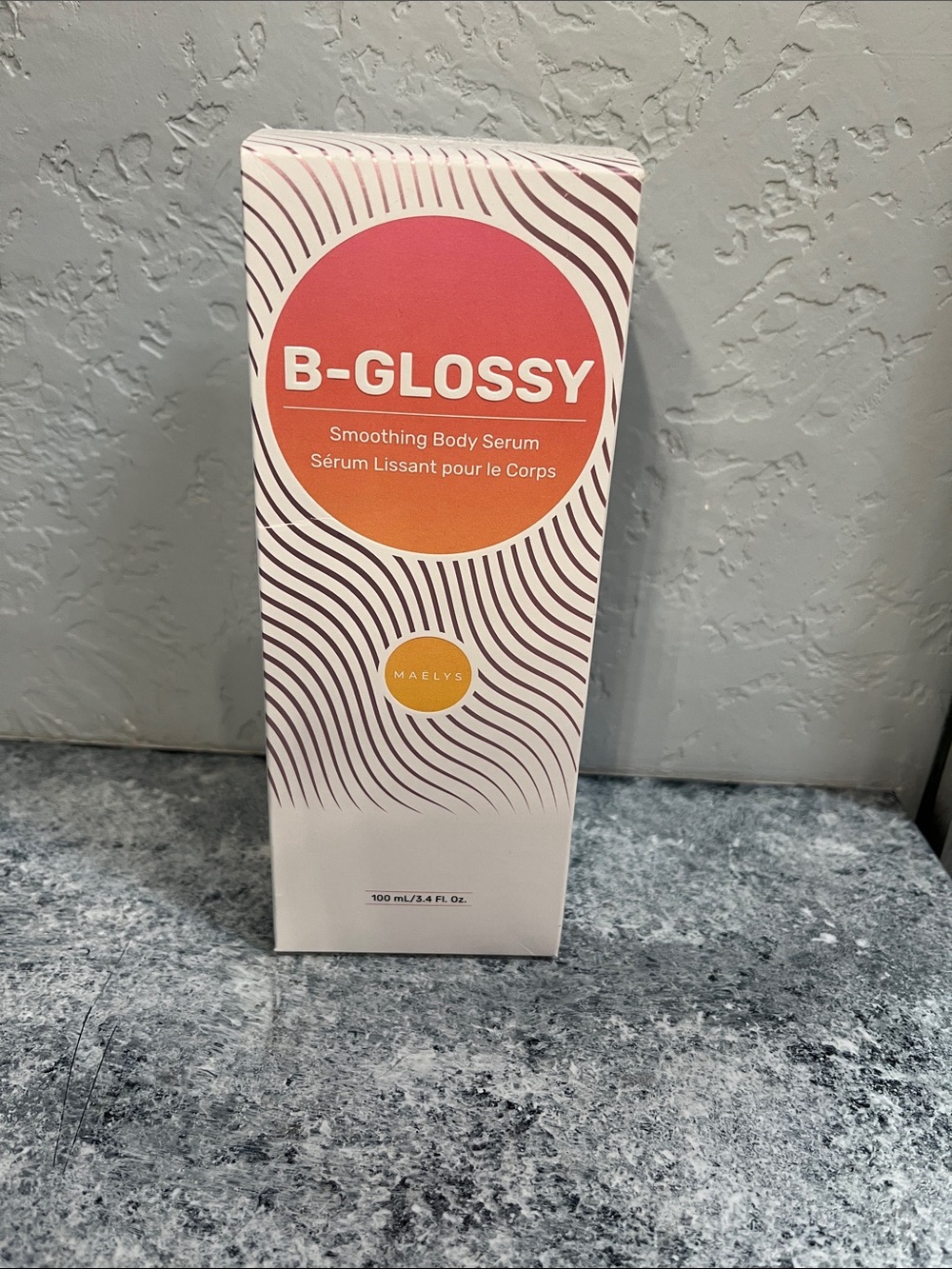 B-GLOSSY Smoothing Body Serum — Pink & Orange Packaging